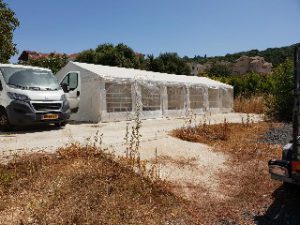 אוהלי PVC מחיר